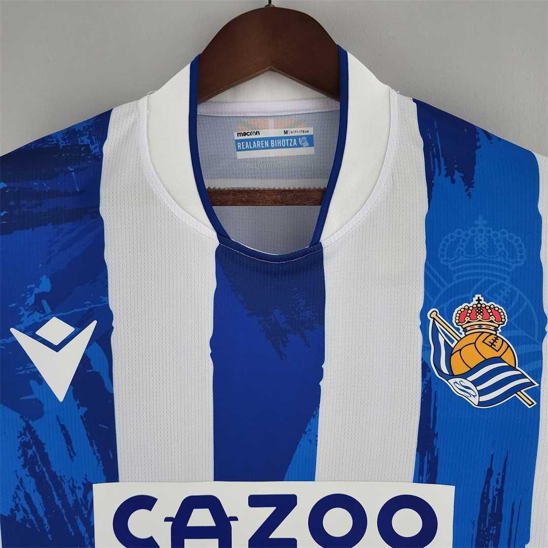 Camiseta Real Sociedad 2022-23 TAKE - Fútbol Club Vintage