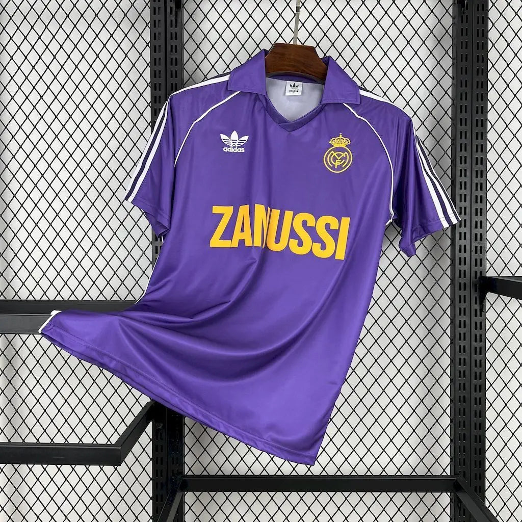 Camiseta Real Madrid Retro 1984-85 Visitante
