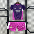 Real Madrid Niños Portero Morada 2025-26 - Fútbol Club Vintage