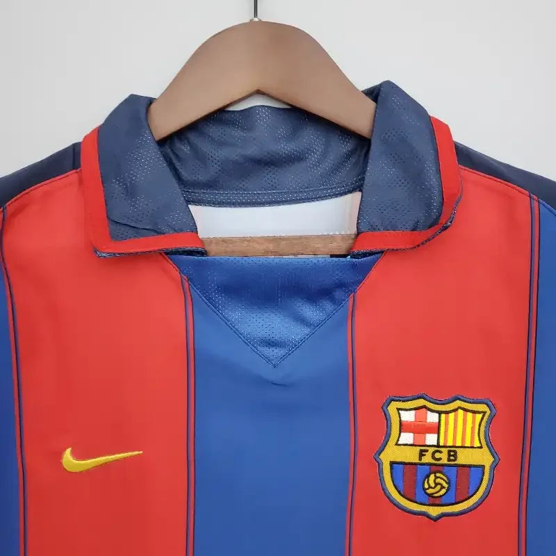 Camiseta Retro FC Barcelona 2003-04 - Fútbol Club Vintage