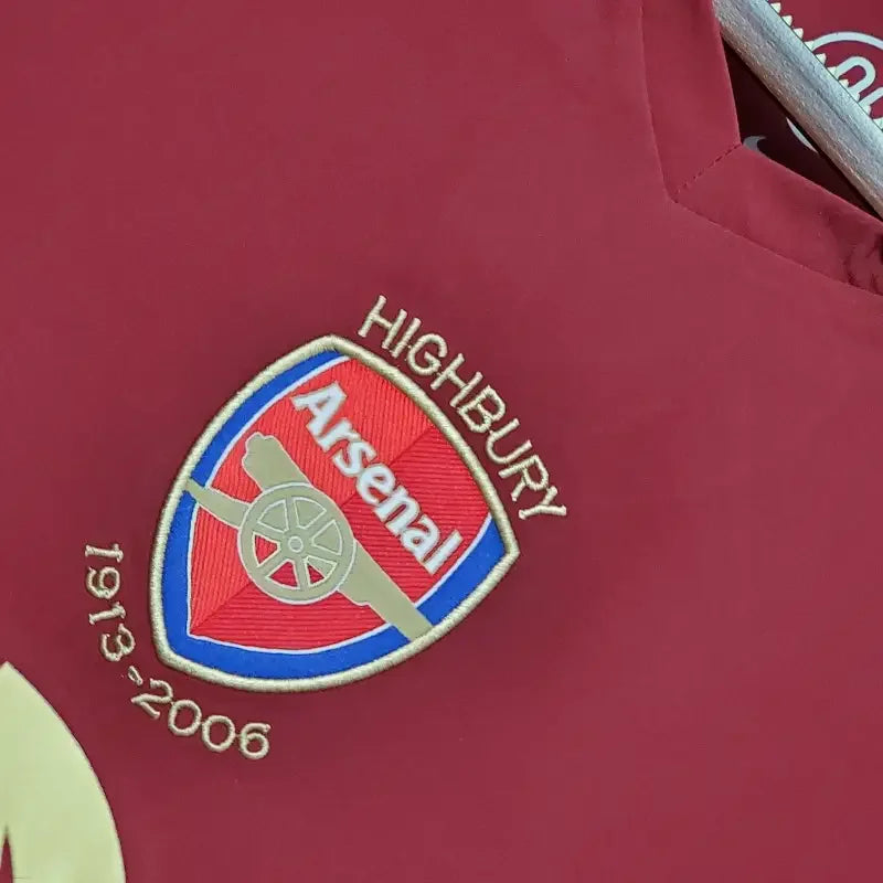 Camiseta Arsenal FC Visitante 2005-06 Retro - Fútbol Club Vintage