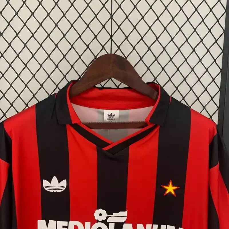 Camiseta Retro AC Milán 1990-91 - Fútbol Club Vintage