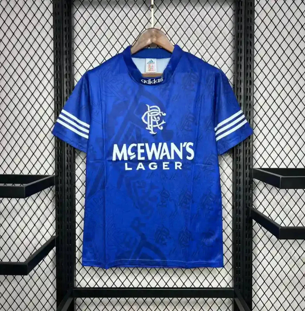 Camiseta Retro Rangers FC 1994-96 - Fútbol Club Vintage