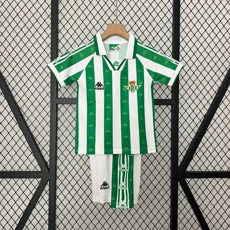 Retro Real Betis Balonpié Niños 1995-97 - Fútbol Club Vintage