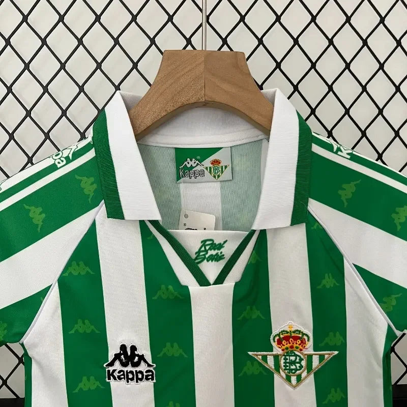 Retro Real Betis Balonpié Niños 1995-97 - Fútbol Club Vintage