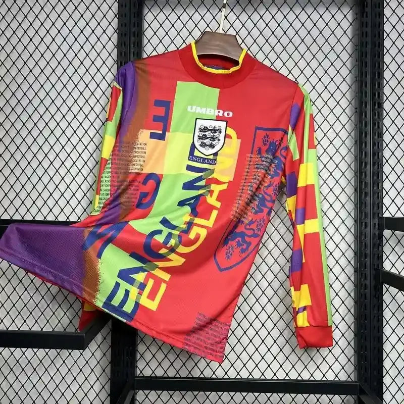 Camiseta Retro Inglaterra Portero 1996 - Fútbol Club Vintage