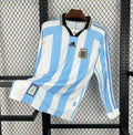 Camiseta Retro Argentina Manga Larga 1998 - Fútbol Club Vintage