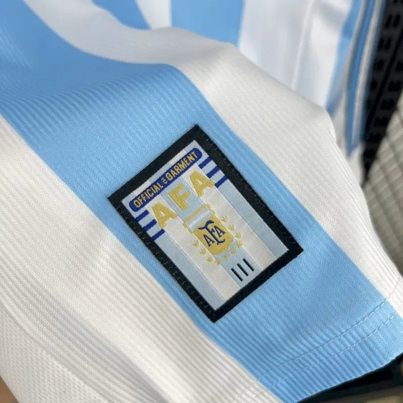 Camiseta Retro Argentina Manga Larga 1998 - Fútbol Club Vintage
