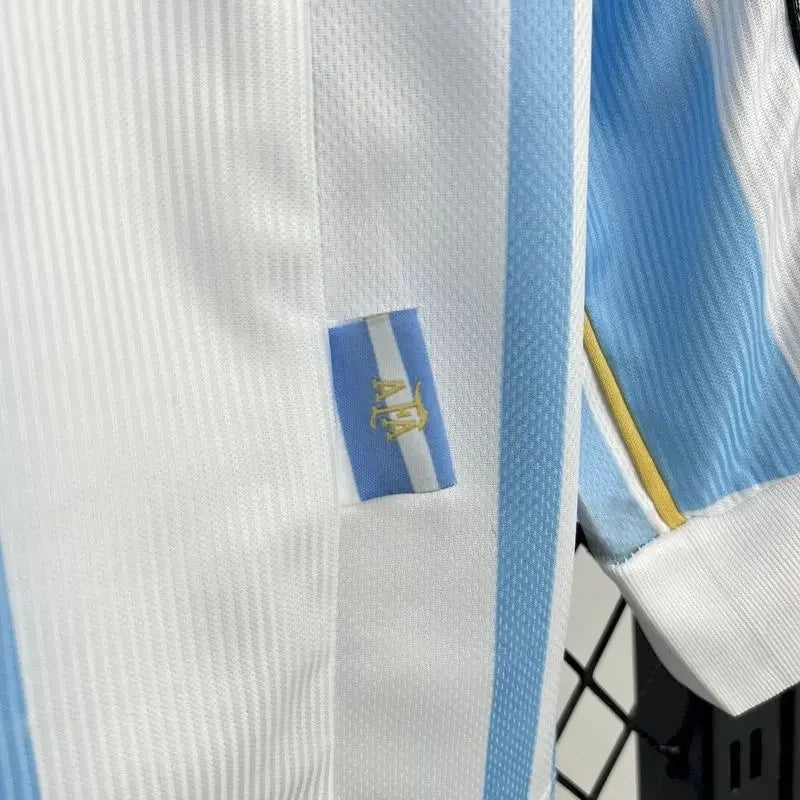 Camiseta Retro Argentina Manga Larga 1998 - Fútbol Club Vintage