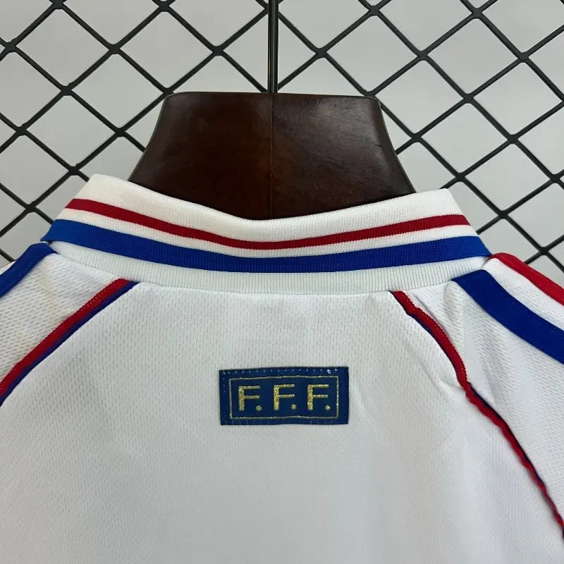 Retro Niños Francia Visitante 1998 - Fútbol Club Vintage