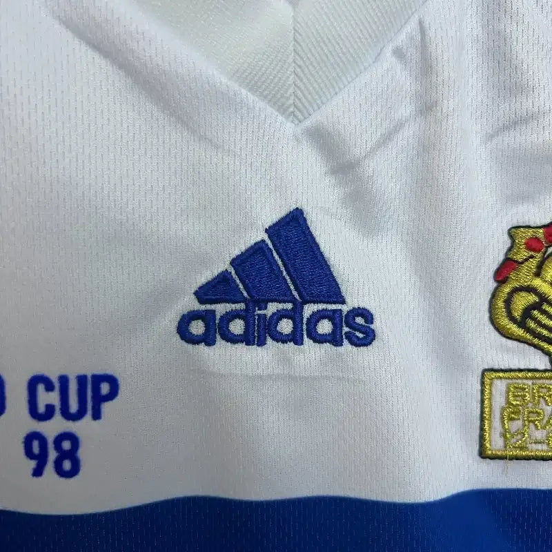 Retro Niños Francia Visitante 1998 - Fútbol Club Vintage
