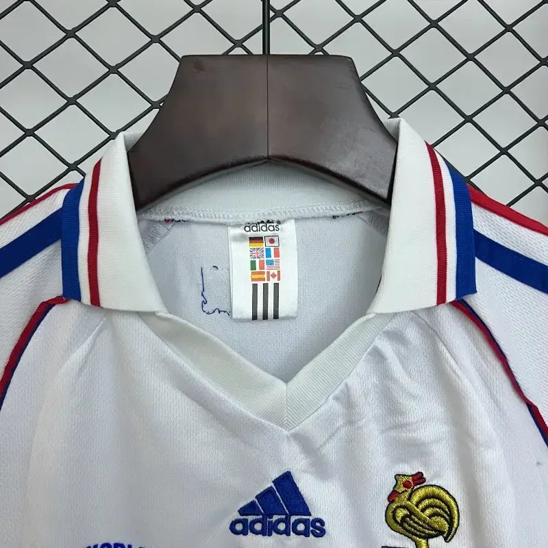 Retro Niños Francia Visitante 1998 - Fútbol Club Vintage