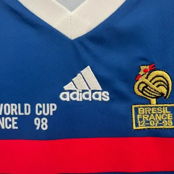 Retro Niños Francia 1998 - Fútbol Club Vintage