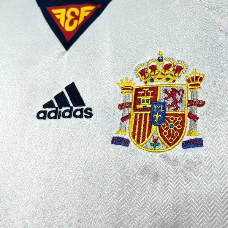Camiseta Retro España Visitante 1998 - Fútbol Club Vintage