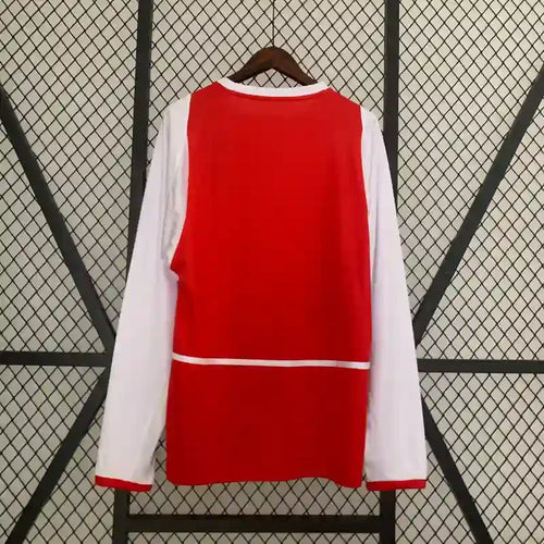 Camiseta Arsenal FC Manga Larga 2002-04 Retro - Fútbol Club Vintage