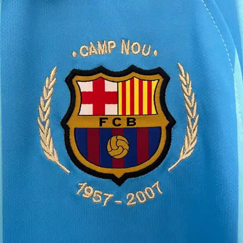 Camiseta Retro FC Barcelona Visitante 2007-08 - Fútbol Club Vintage
