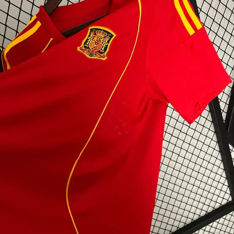 Camiseta Retro España 2008 - Fútbol Club Vintage