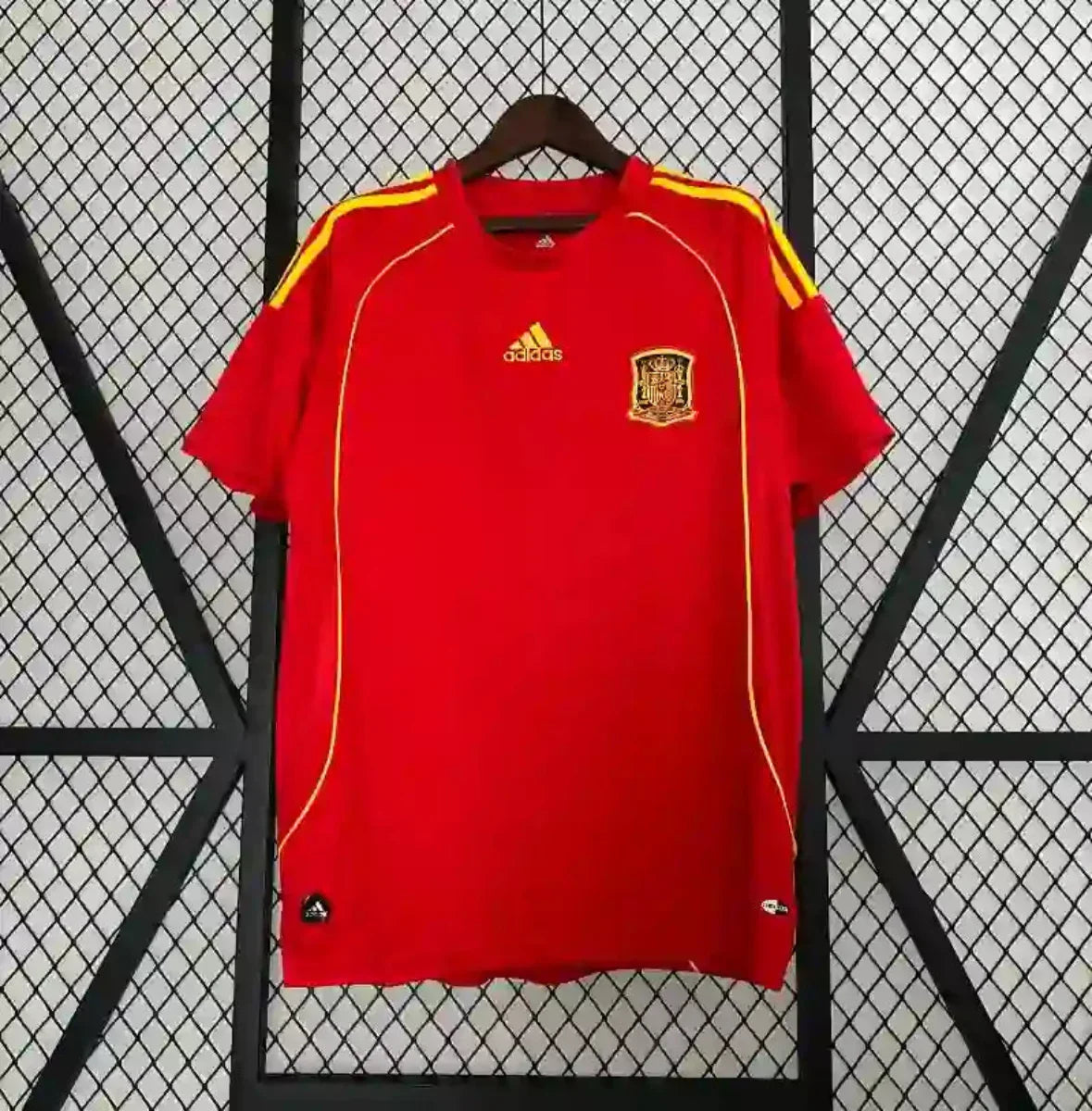 Camiseta Retro España 2008 - Fútbol Club Vintage