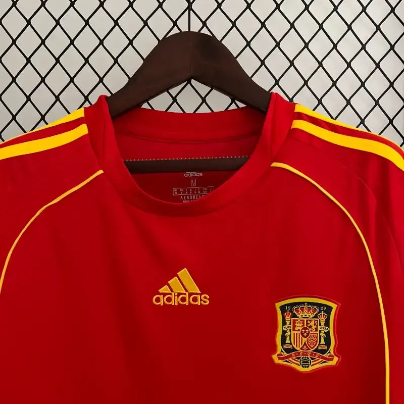 Camiseta Retro España 2008 - Fútbol Club Vintage