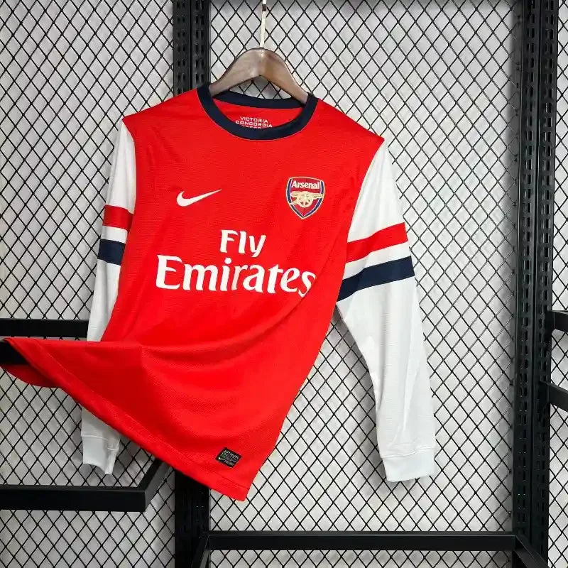 Camiseta Arsenal FC Manga Larga 2012-13 Retro - Fútbol Club Vintage