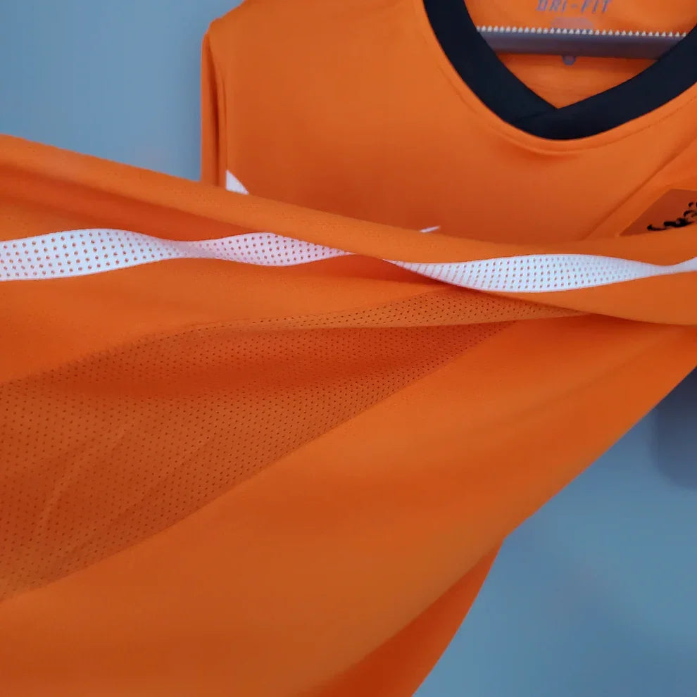 Camiseta Retro Países Bajos 2010 - Fútbol Club Vintage