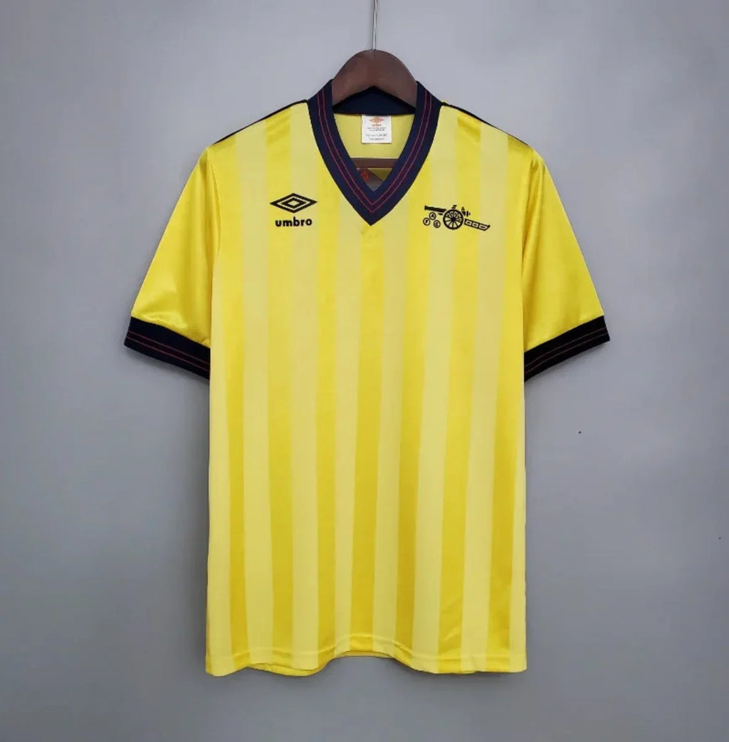 Camiseta Retro Arsenal FC Visitante 1983-86 - Fútbol Club Vintage