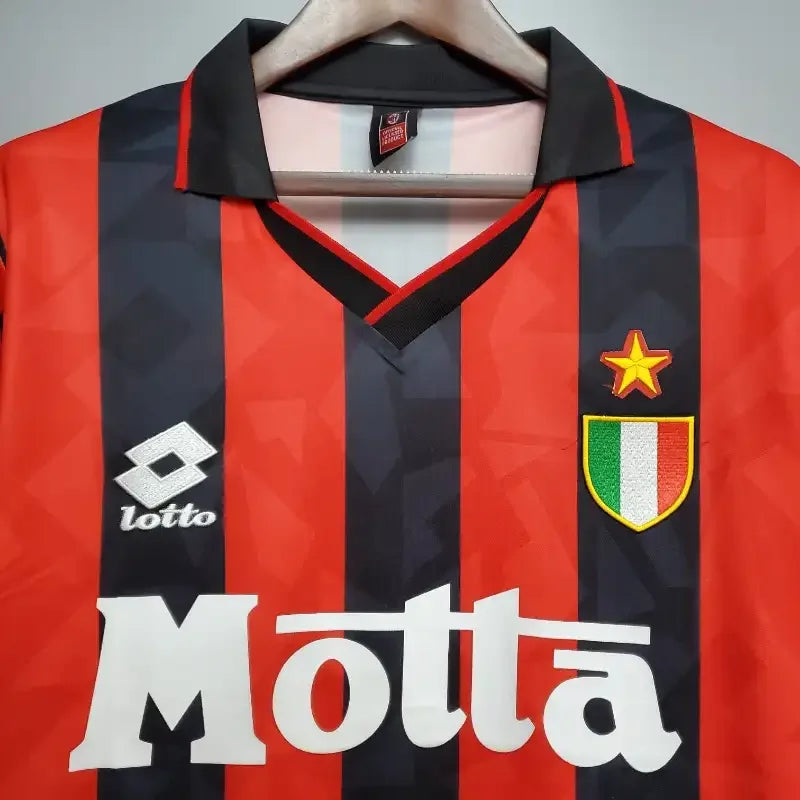 Camiseta Retro AC Milán 1993-94 - Fútbol Club Vintage