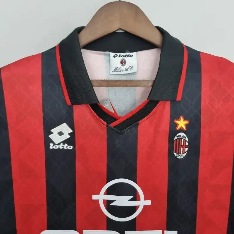Camiseta Retro AC Milán 1995-96 - Fútbol Club Vintage