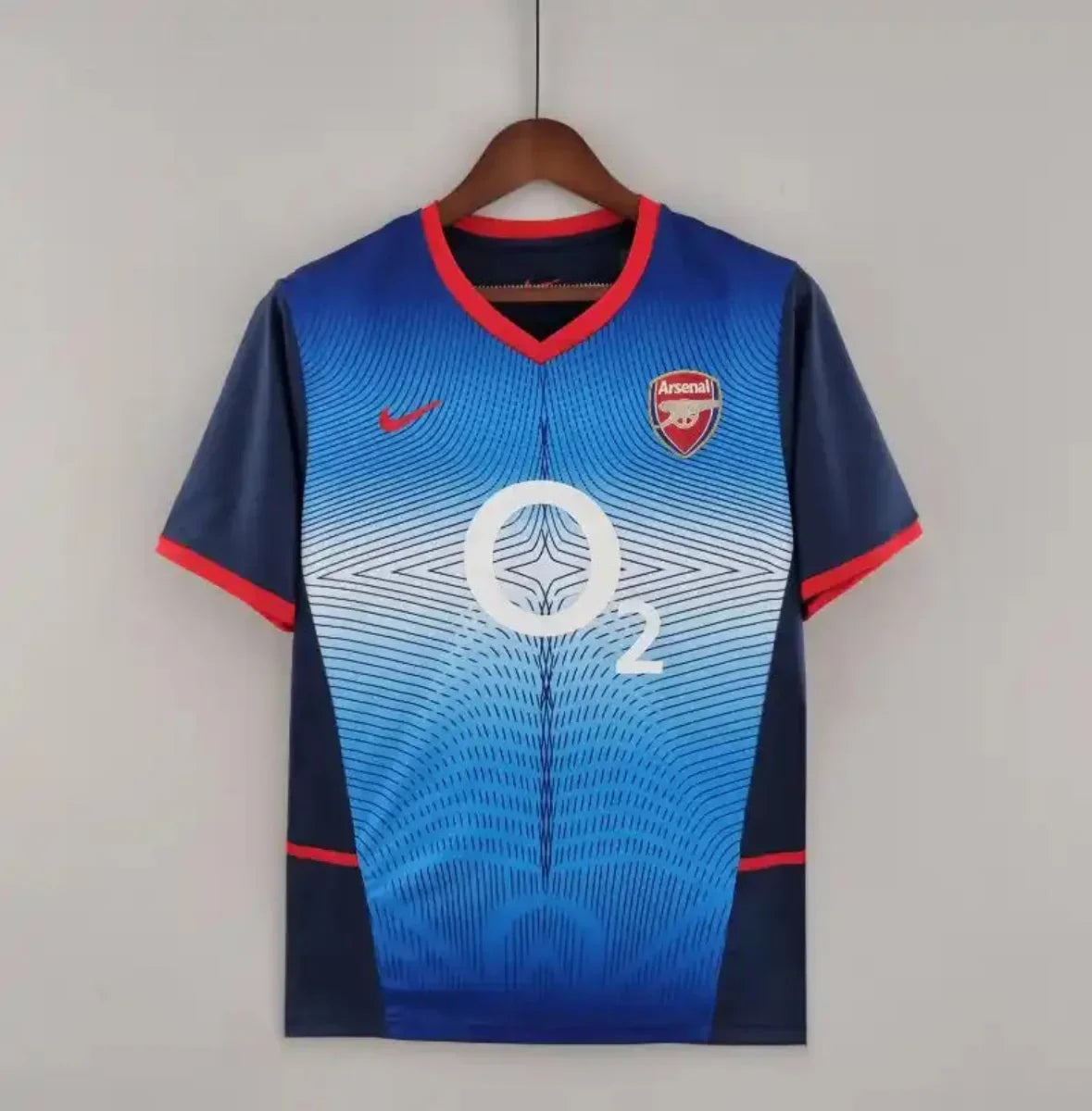 Camiseta Arsenal FC Visitante 2002-04 Retro - Fútbol Club Vintage