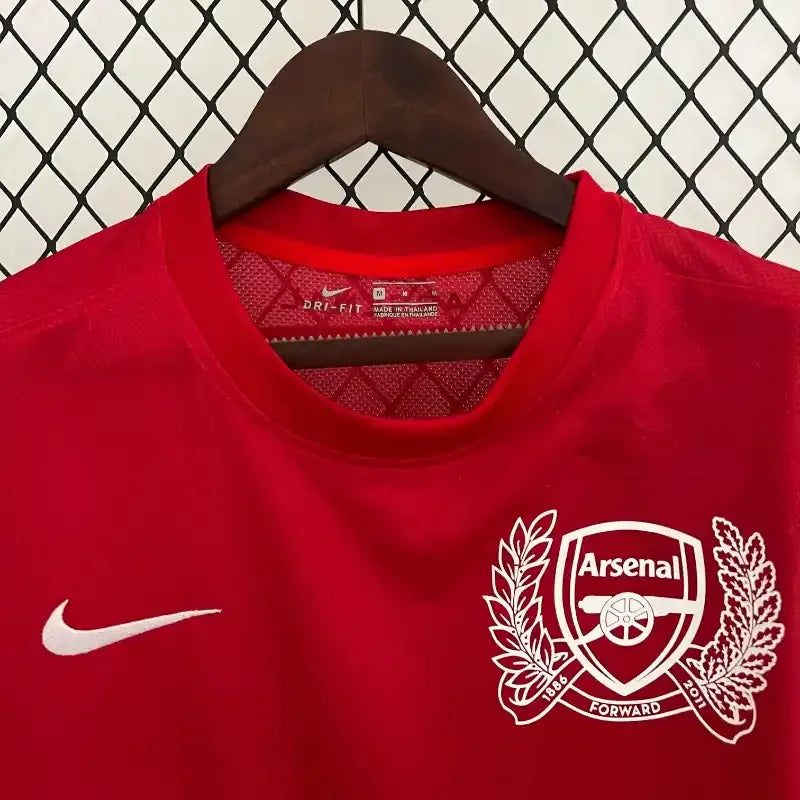 Camiseta Arsenal FC 125 Aniversario 2011-12 Retro - Fútbol Club Vintage
