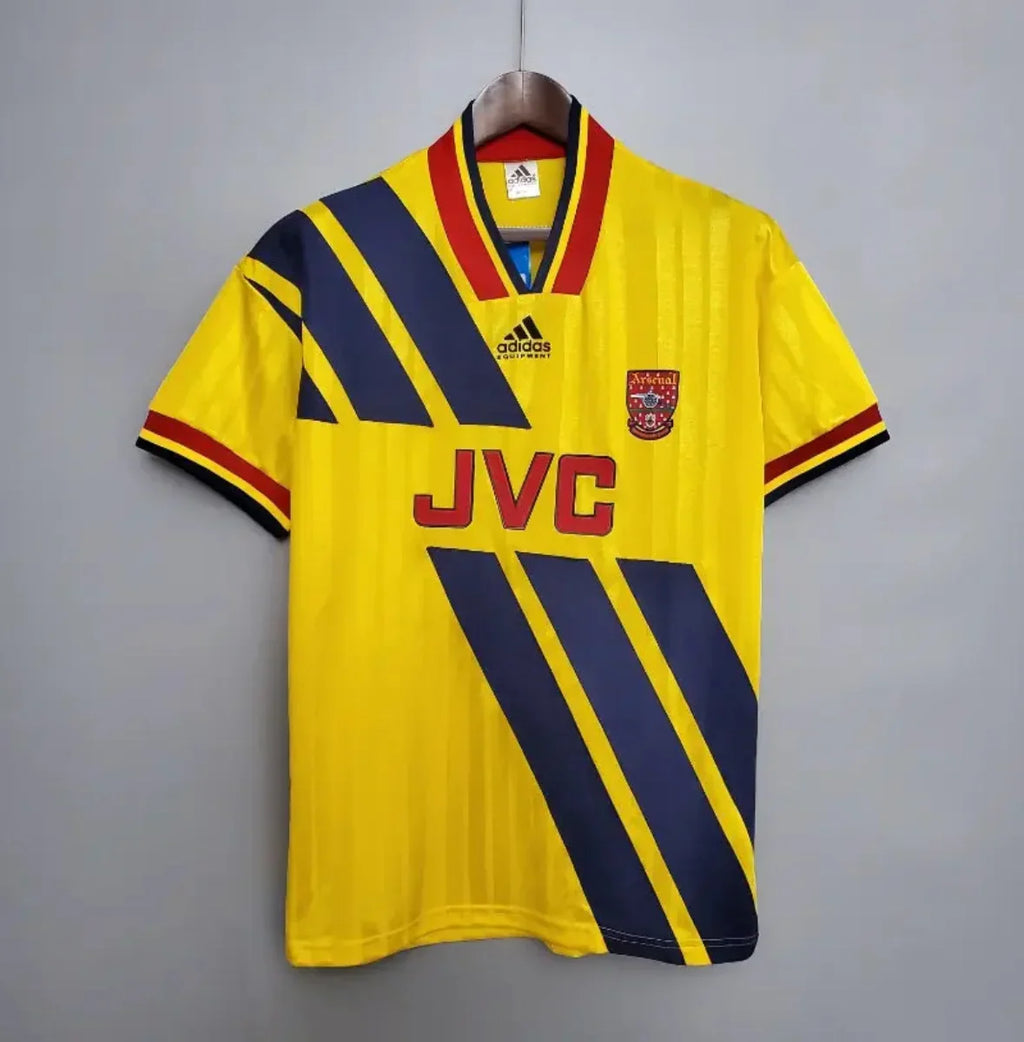 Camiseta Arsenal FC Visitante 1993-94 Retro - Fútbol Club Vintage
