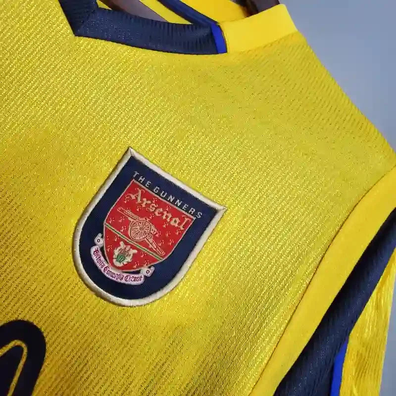 Camiseta Arsenal FC Visitante 1999-01 Retro - Fútbol Club Vintage