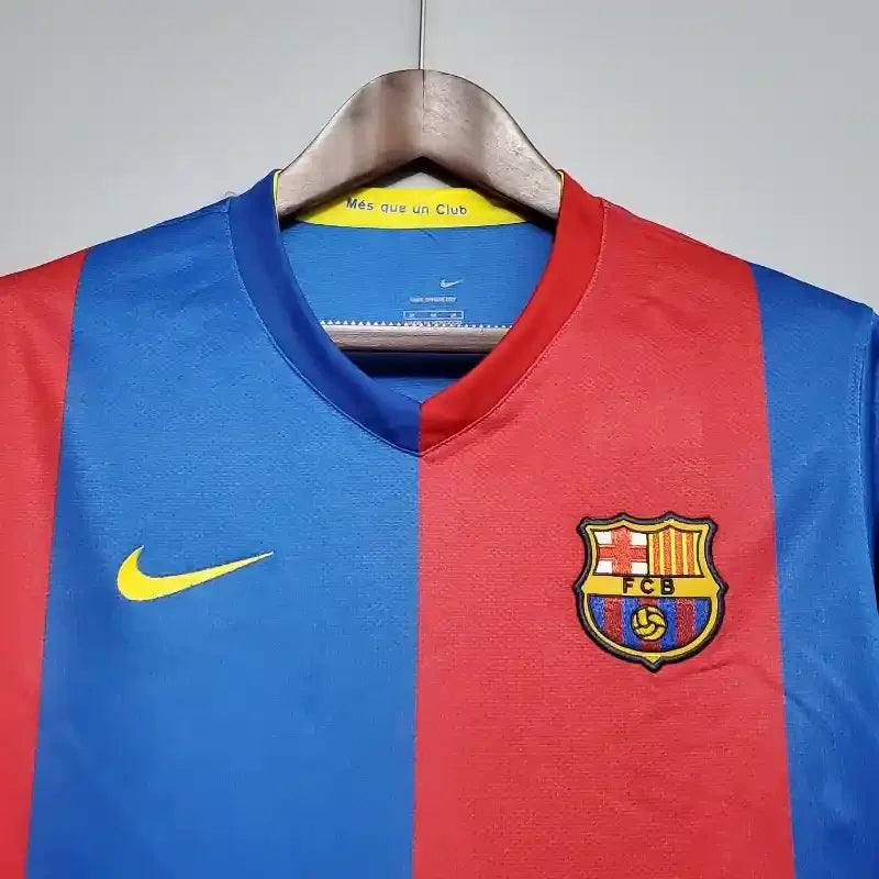Camiseta Retro FC Barcelona Manga Larga 2006-07 - Fútbol Club Vintage