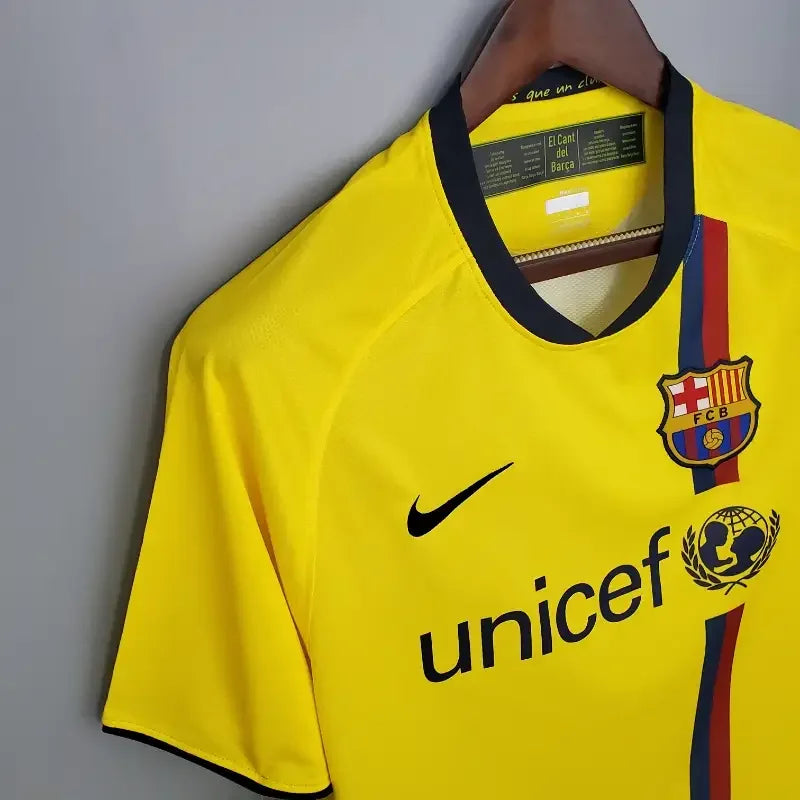 Camiseta Retro FC Barcelona Visitante 2008-09 - Fútbol Club Vintage