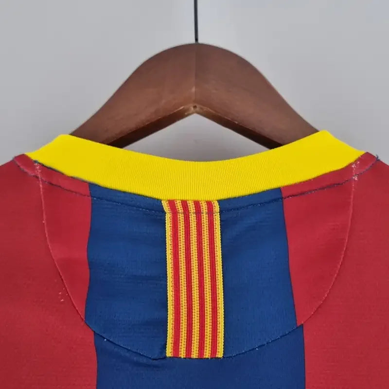 Camiseta Retro FC Barcelona Manga Larga 2010-11 - Fútbol Club Vintage