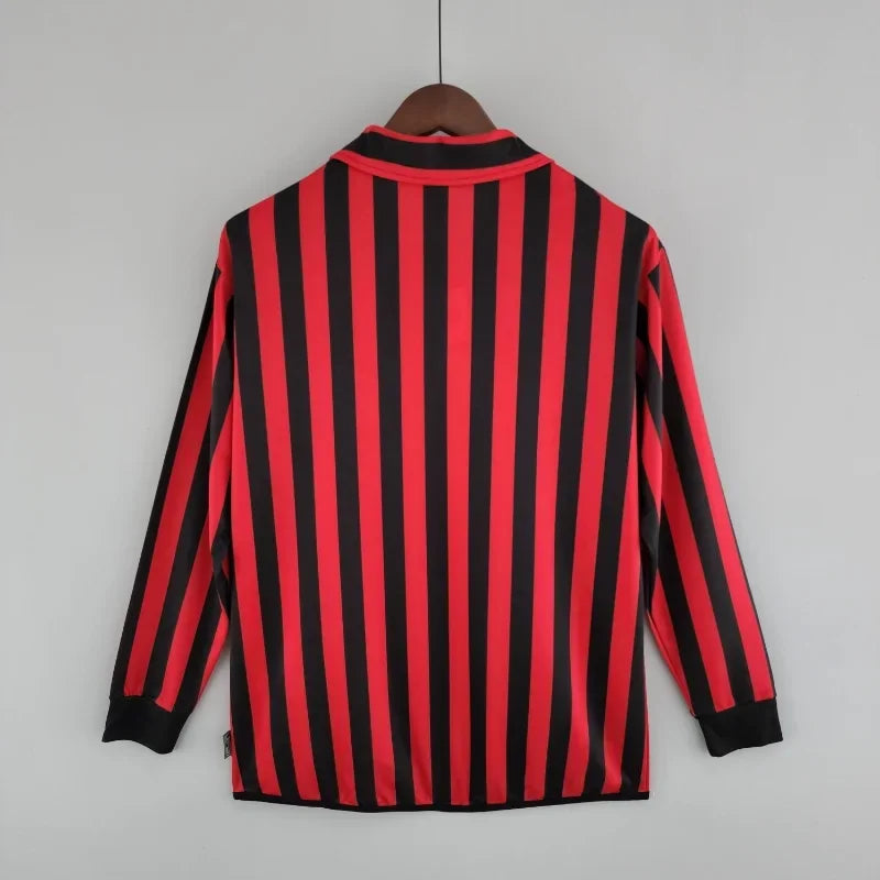 Camiseta Retro AC Milán Manga Larga 1999-00 - Fútbol Club Vintage
