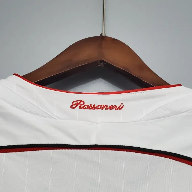 Camiseta Retro AC Milán Visitante Manga Larga 2006-07 - Fútbol Club Vintage