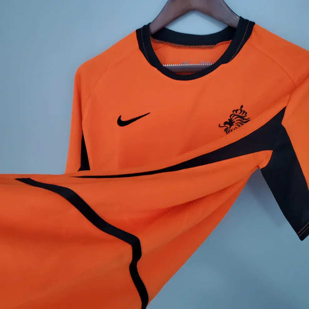 Camsieta Retro Países Bajos 2002 - Fútbol Club Vintage