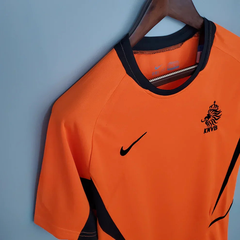 Camsieta Retro Países Bajos 2002 - Fútbol Club Vintage