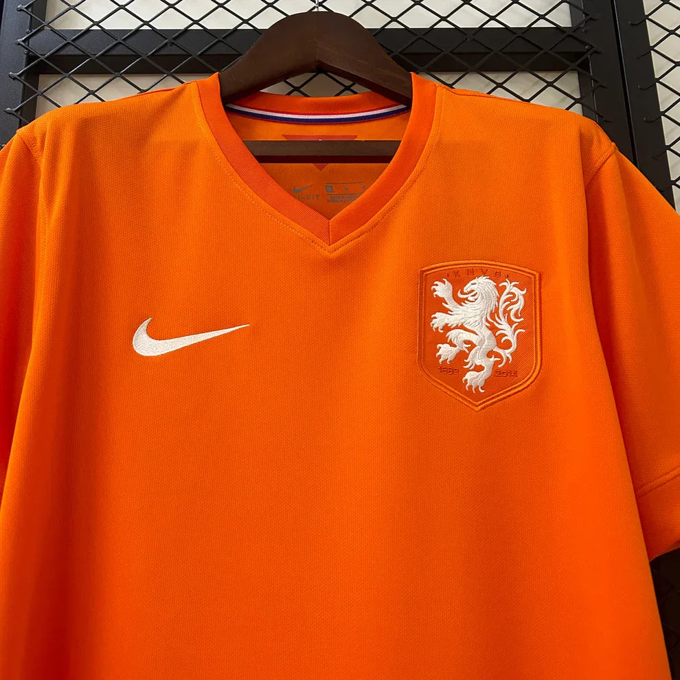 Camiseta Retro Países Bajos 2014 - Fútbol Club Vintage