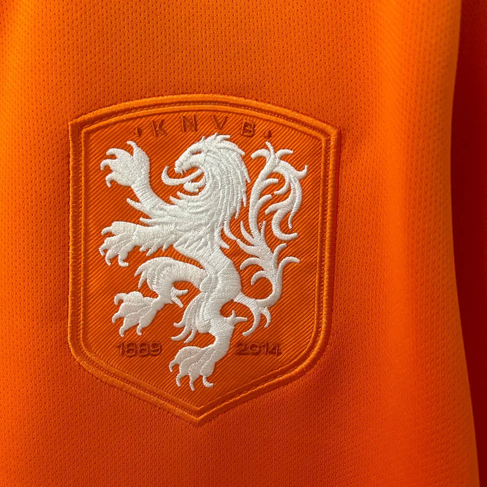 Camiseta Retro Países Bajos 2014 - Fútbol Club Vintage
