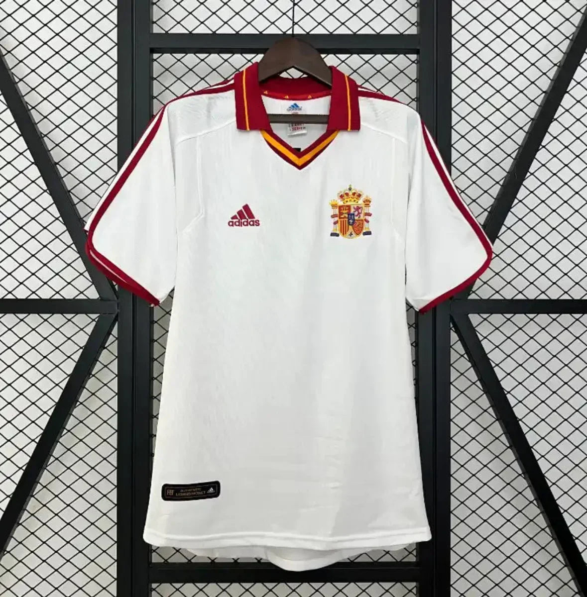 Camiseta Retro España Visitante 2000 - Fútbol Club Vintage