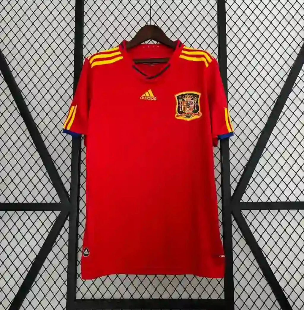 Camiseta Retro España 2010 - Fútbol Club Vintage