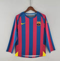 Camiseta Retro FC Barcelona Manga Larga 2005-06 - Fútbol Club Vintage