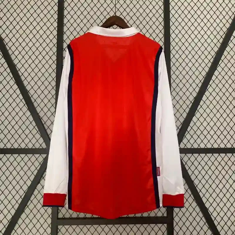 Camiseta Arsenal FC Manga Larga 1998-99 Retro - Fútbol Club Vintage