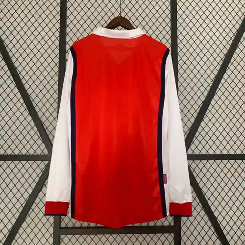 Camiseta Arsenal FC Manga Larga 1998-99 Retro - Fútbol Club Vintage