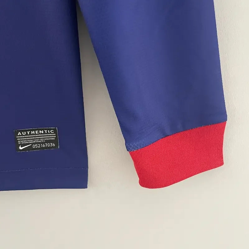 Camiseta Retro FC Barcelona Manga Larga 2012-13 - Fútbol Club Vintage