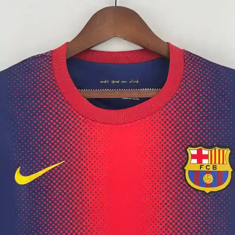 Camiseta Retro FC Barcelona Manga Larga 2012-13 - Fútbol Club Vintage