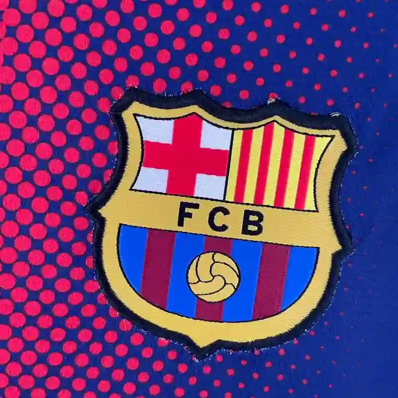 Camiseta Retro FC Barcelona Manga Larga 2012-13 - Fútbol Club Vintage