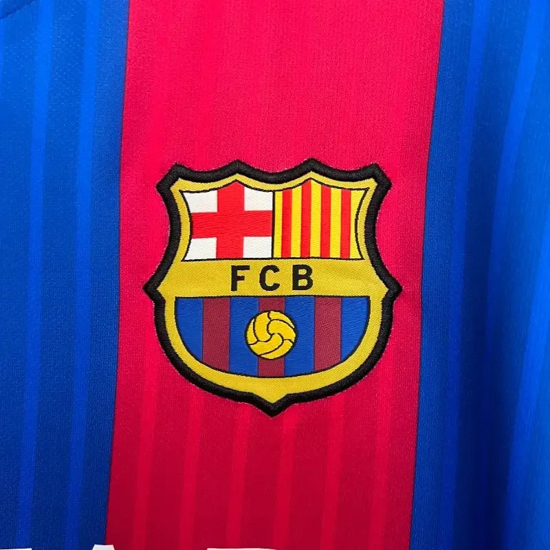 Camiseta Clásica FC Barcelona Manga Larga 2014-15 - Fútbol Club Vintage